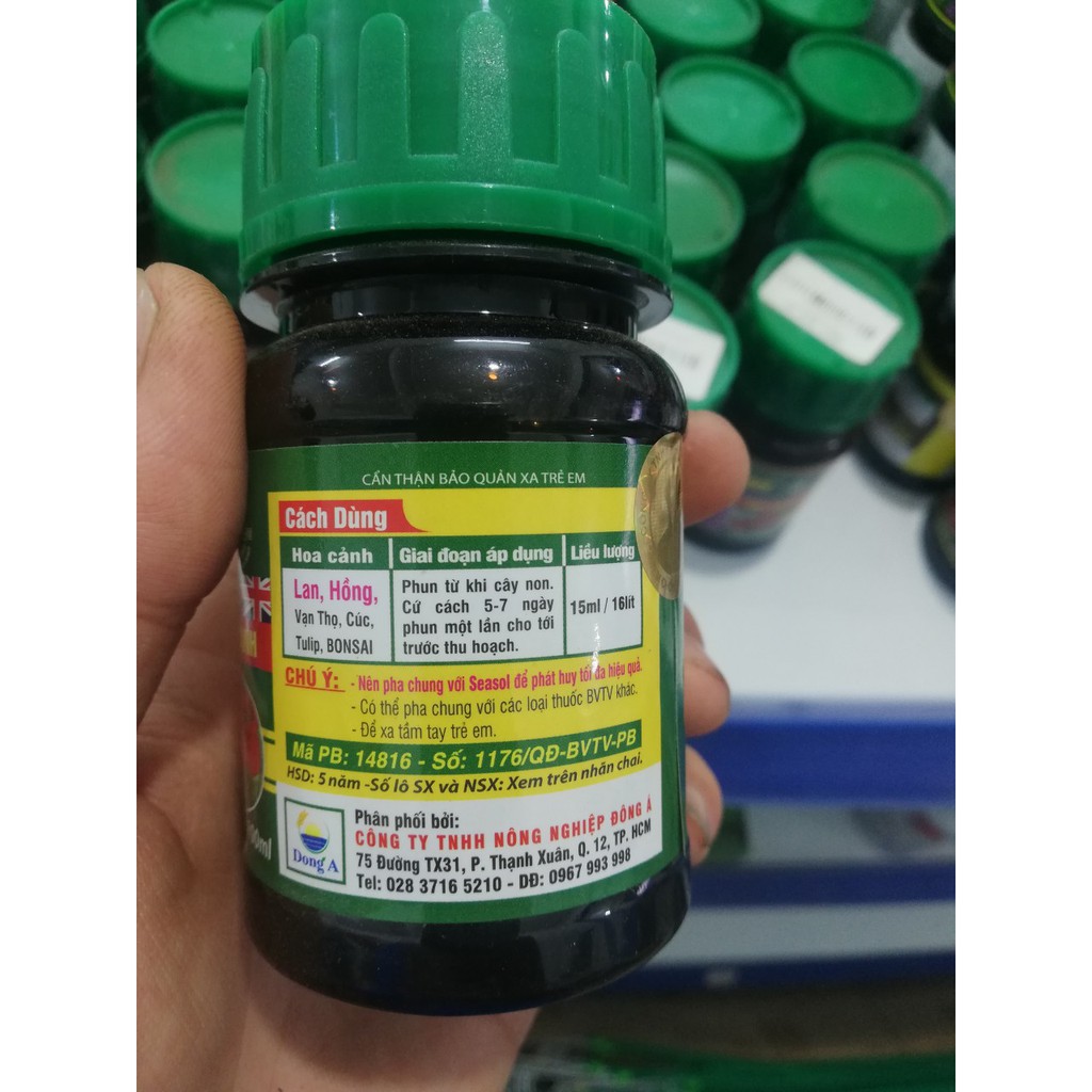 Phân cá không mùi Power Feed 100ml- Phân bón hữu cơ chiết xuất từ Cá Hồi