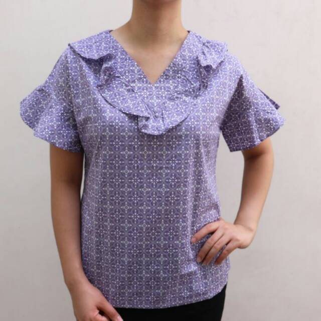 Áo cánh dơi phối bèo JOANNE (ASHA 02)