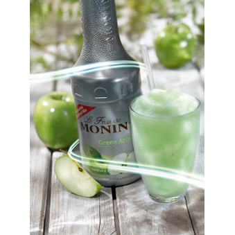 Mứt trái cây/ Puree /Fruit Mix Monin táo chai 1L. Hàng công ty có sẵn giao ngay