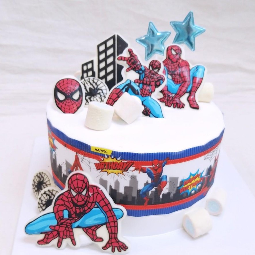 Hộp 10 khuôn socola in hình Nhện 1 - Chocolate mold Spidermen 1  (MS 01) - Đồng Tiến Việt Nam