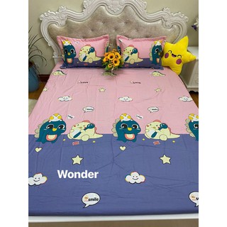 Sét ga gối cotton 100% Hàn Quốc