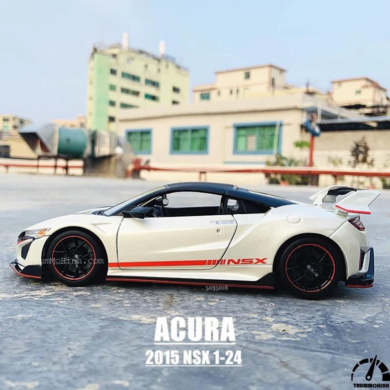 [Full box]Xe mô hình 2018 Acura NSX 1:24 Maisto Custom