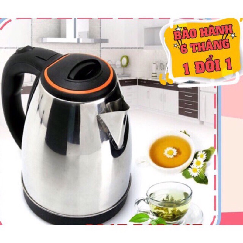 [Mã ELHA03 giảm 5% đơn 300K] Ấm SIÊU TỐC Inox 1,8L ( bảo hành 6 tháng 1 đổi 1)