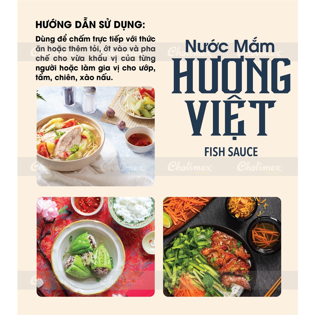 Nước mắm Hương Việt 750ml