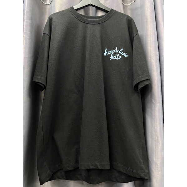 [HÀNG MỚI VỀ] ÁO THUN ADLV THÊU CHỮ - ACME DA LAVIE SCRIPT LOGO EMBROIDERY - ÁO THUN CỔ TRÒN CHÍNH HÃNG