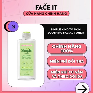 Toner Simple Kind to Skin Soothing Facial