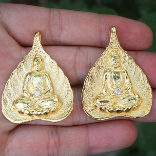 Mặt Phật A Di Đà mạ vàng 24k