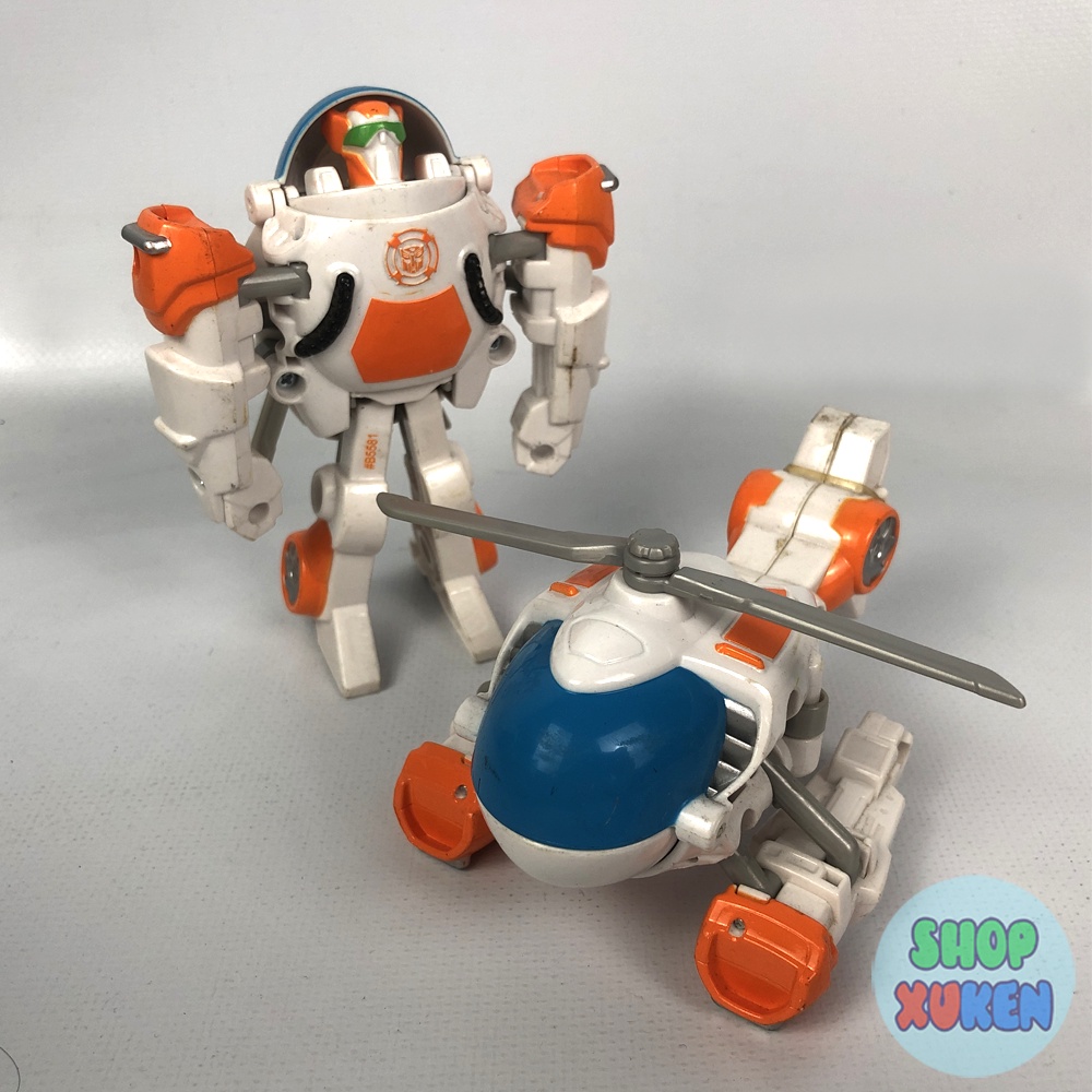 Robot transformers biến hình máy ủi, máy xúc, xe tải, máy bay và xe đua chỉ với 1 bước  - Shopxuken