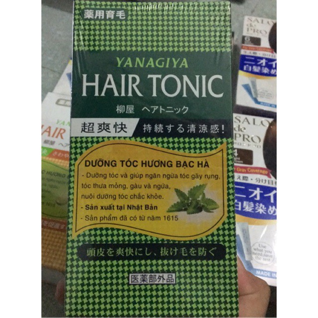 Tinh Dầu Mọc Tóc YANAGIYA Hair Tonic 240ml