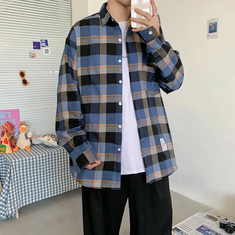 Áo Sơ Mi Tay Dài Phong Cách Âu Mỹ Thời Trang Cho Nam Size M-5Xl | BigBuy360 - bigbuy360.vn