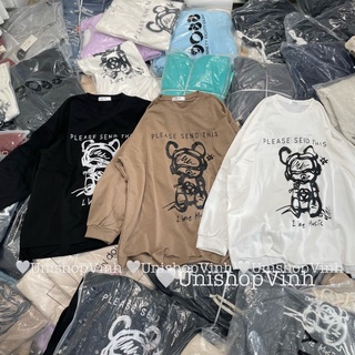 Áo nỉ Sweater nỉ da cá mỏng 160k