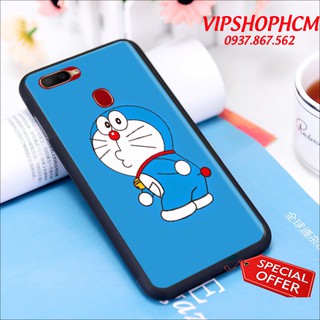 Ốp lưng Oppo F3 Plus/ F5/ F5 Youth/ F7/ F7 Youth Hình Doremon Nhảy Múa - viền TPU dẻo