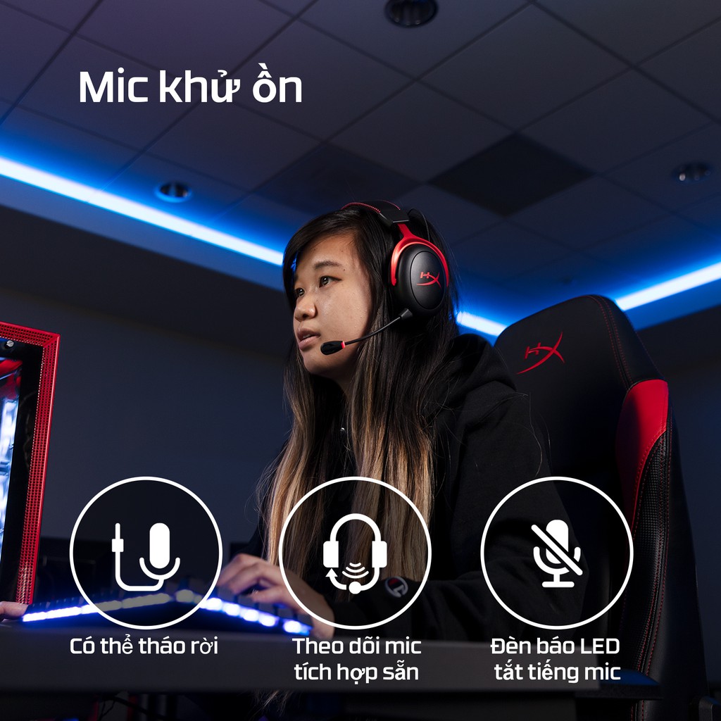[Mã ELMALL1TR5 giảm 6% đơn 3TR] Tai nghe Kingston HyperX Cloud II wireless - Red_HHSC2X-BA-RD/G - Hàng Chính Hãng | BigBuy360 - bigbuy360.vn
