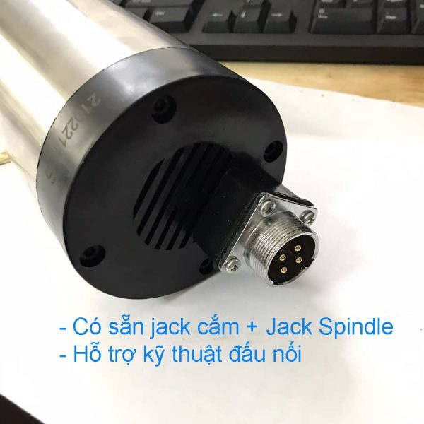 Động cơ Spindle tản nhiệt gió ,củ đục cnc- 2.2kw GDZ ER20 4 vòng bi