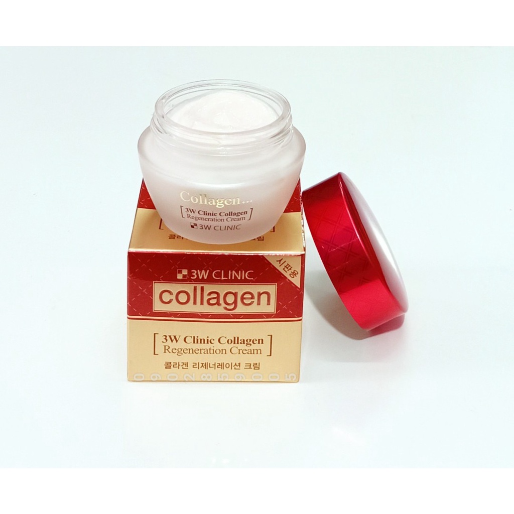 Kem Dưỡng trắng Da  3W Clinic Collagen