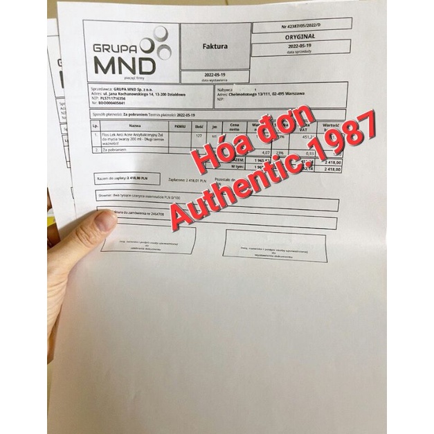 Sữa Rửa Mặt FLOSLEK - Dạng Gel Cho Da Nhờn Mụn Floslek Anti Acne