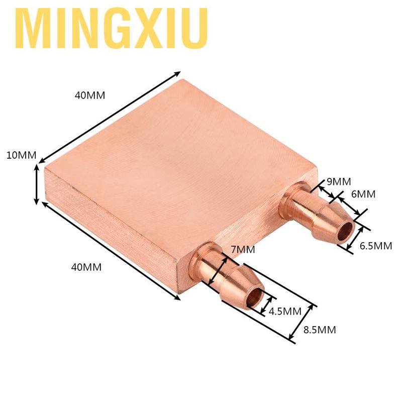 Đá Nước Làm Mát Bằng Nhôm 40x80 X 12mm