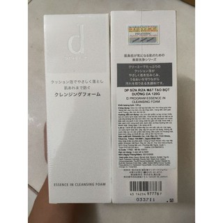 Sữa rửa mặt tạo bọt dưỡng da d program 120g