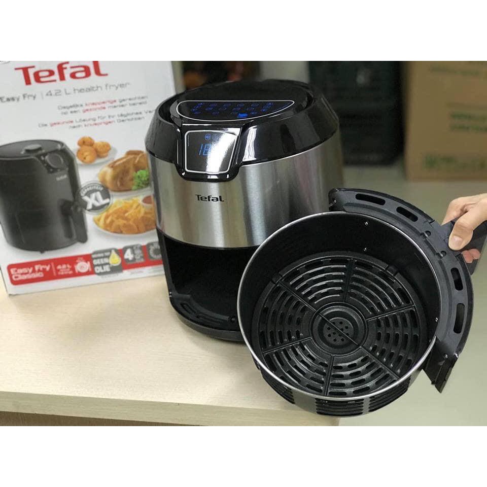 NỒI CHIÊN KHÔNG DẦU SIZE XXL TEFAL EASY FRY EY701D 5,6L