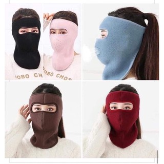 khẩu trang nỉ ninja dáng dài che cổ