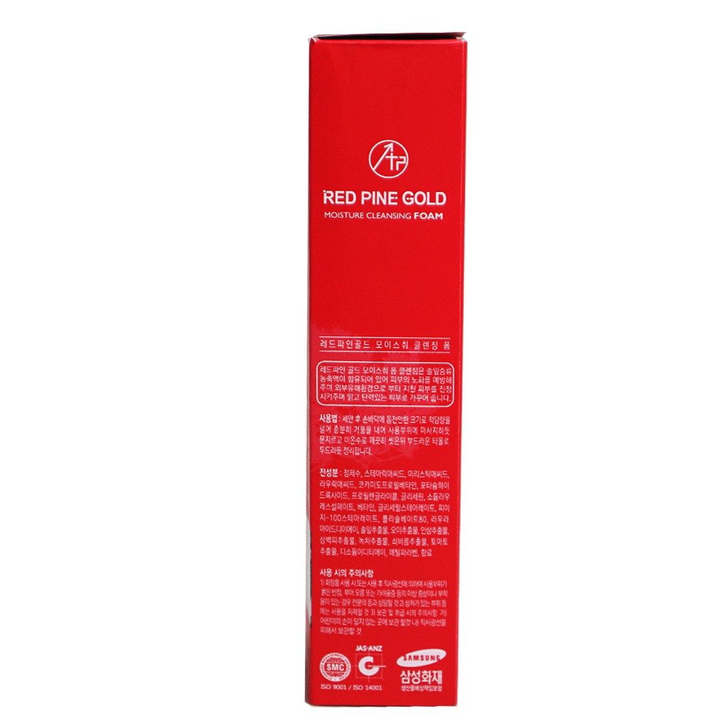 [Chính Hãng] Sữa Rửa Mặt Tinh Dầu Thông Đỏ Red Pine Gold Hàn Quốc 130ml