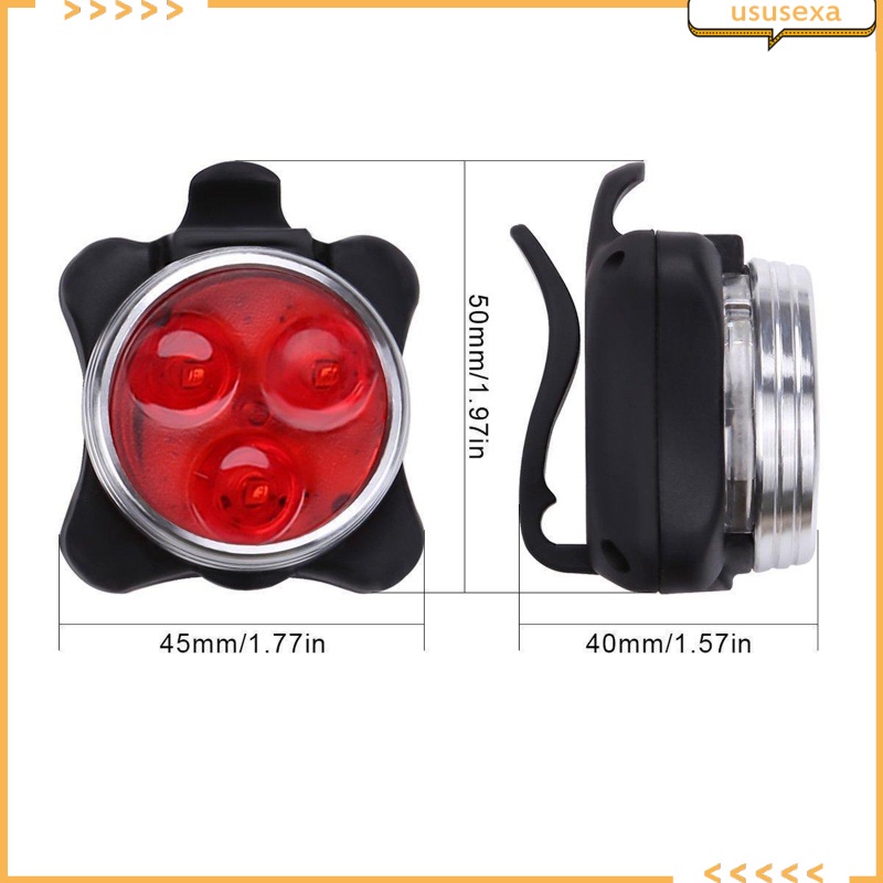 Đèn Xe Đạp Lắp Đặt Trong Giây Không Cần Dụng Cụ Làm Đèn Pha Tương Thích Với: Leo Núi Trẻ Em, Đường Phố, Xe Đạp Trước Và Sau