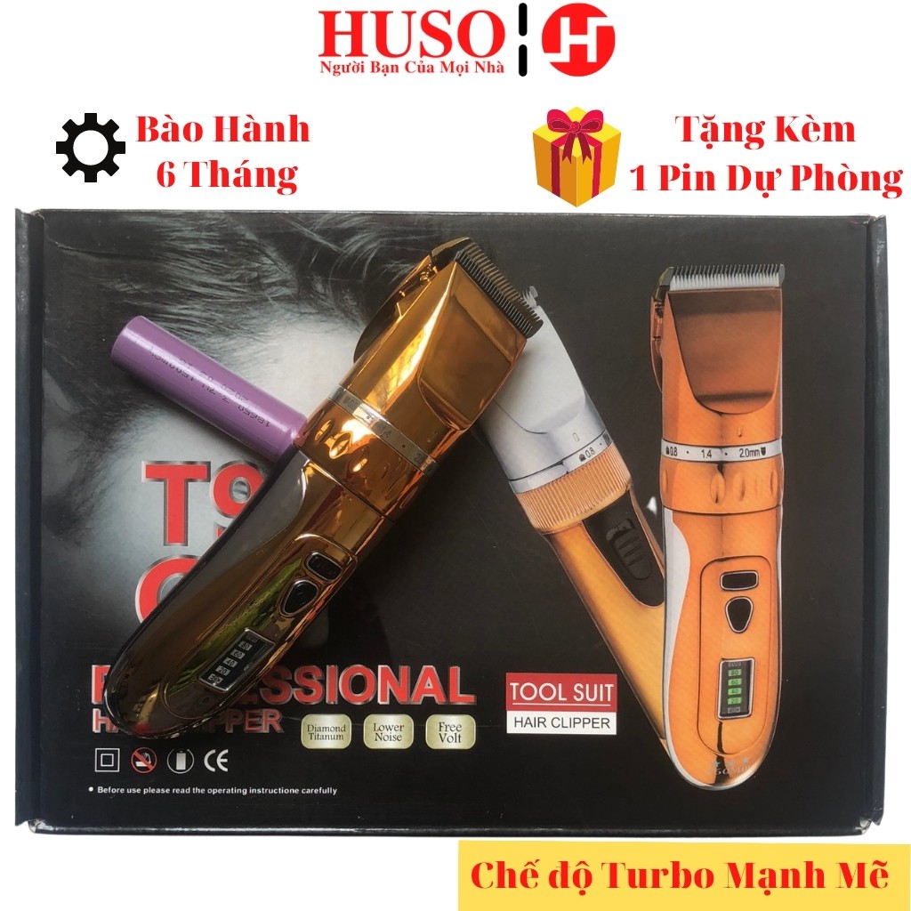 Tông đơ cắt tóc G5/T9, tăng đơ cắt tóc chuyên nghiệp lưỡi sứ cao cấp