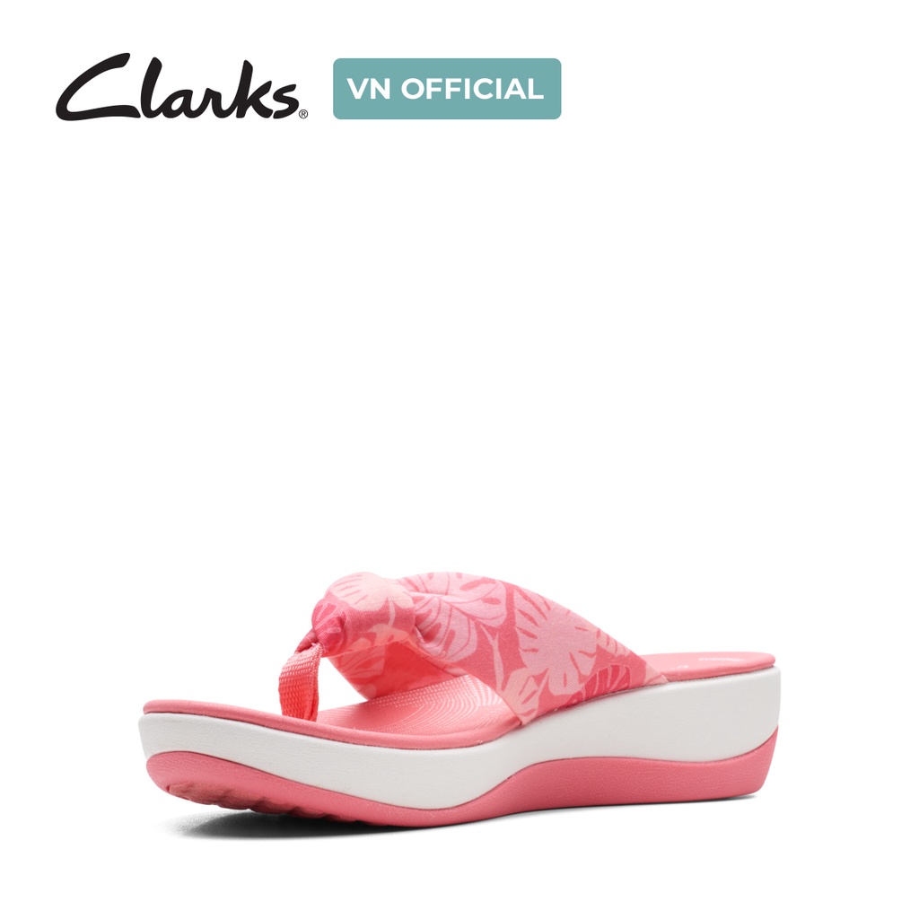 Dép Nữ Clarks Arla Glison màu Coral Print