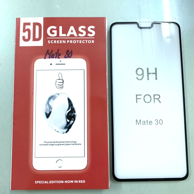 Kính cường lực 5D xịn cho Huawei Mate 30 Full keo toàn màn bo viền 2.5