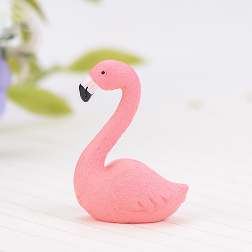 Đồ trang trí Chim Hồng Hạc mini Trang Trí Sân Vườn