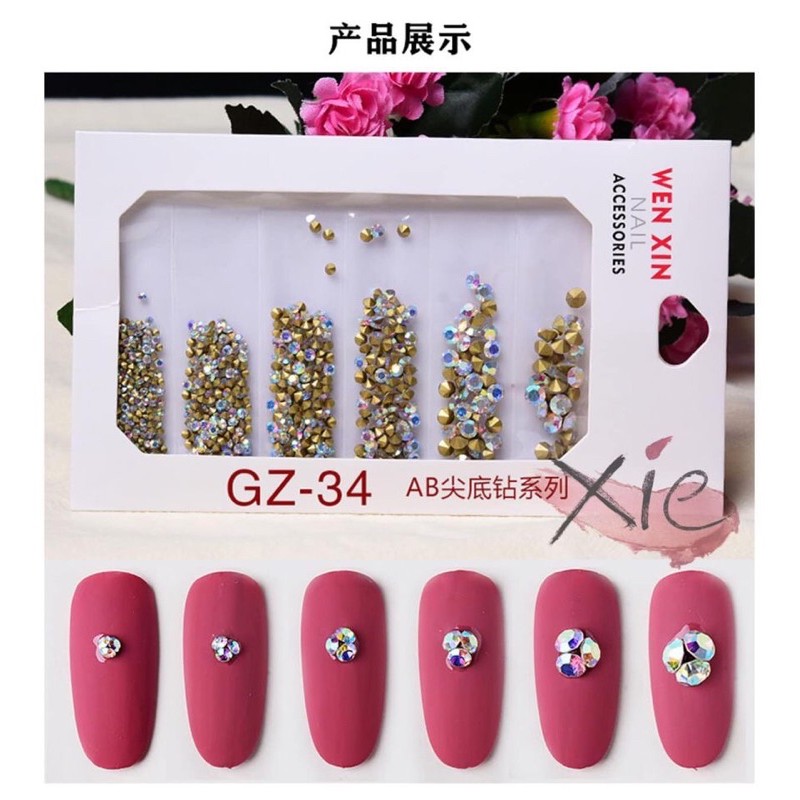 ĐÁ CHÂN NHỌN - XIE dụng cụ nail&amp;mi