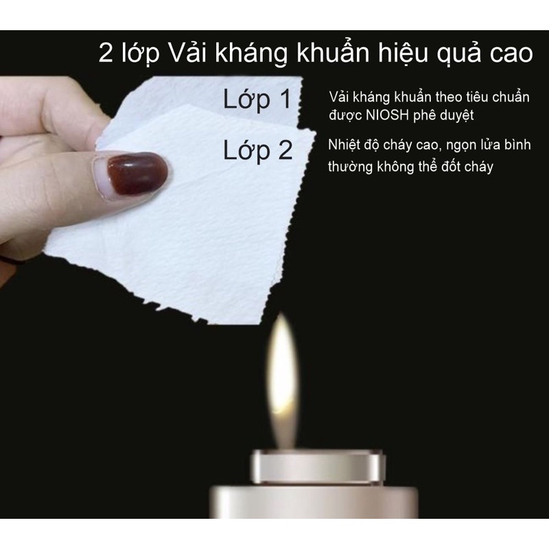 Set 10 chiếc khẩu trang người lớn