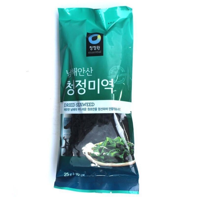 Rong biển khô nấu canh Hàn Quốc