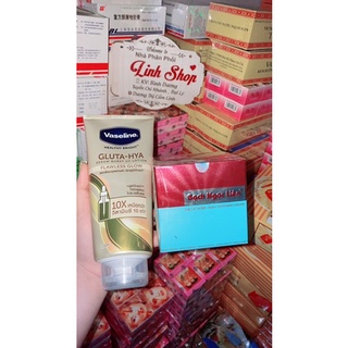 Bộ đôi trắng da ( bạch ngọc liên + váeline vàng)