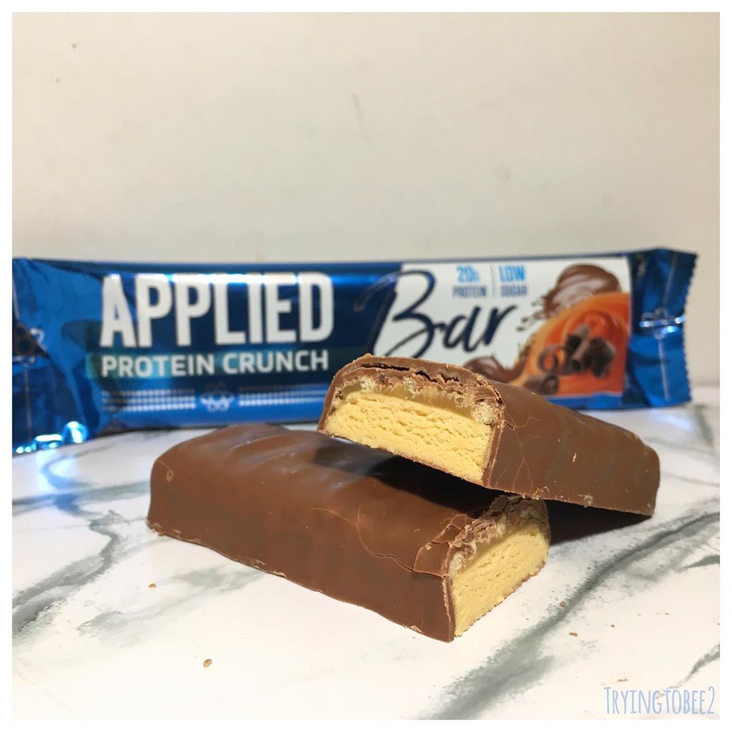 Hộp Protein Bar - Applied Nutrition Bar 12 cái- Ăn Kiêng, Ăn Vặt, Bổ Sung Đạm, Ít Calo Ít Đường Bữa Phụ Dinh Dưỡng 0 Béo