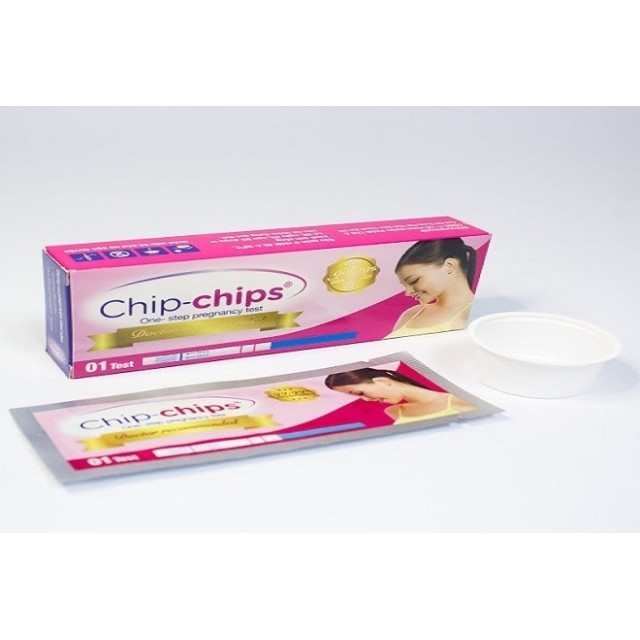 Que thử thai Chip-Chips - Thử thai Nhanh chóng chính xác 99%