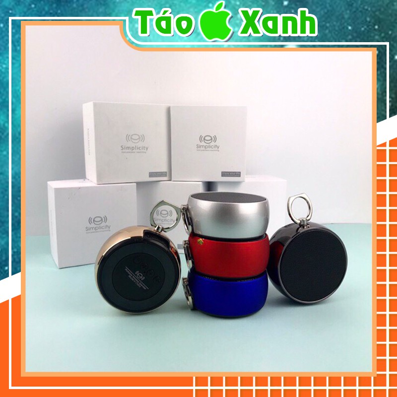 Loa Bluetooth Cầm Tay BS02 - Kèm Móc - Vỏ Nhôm