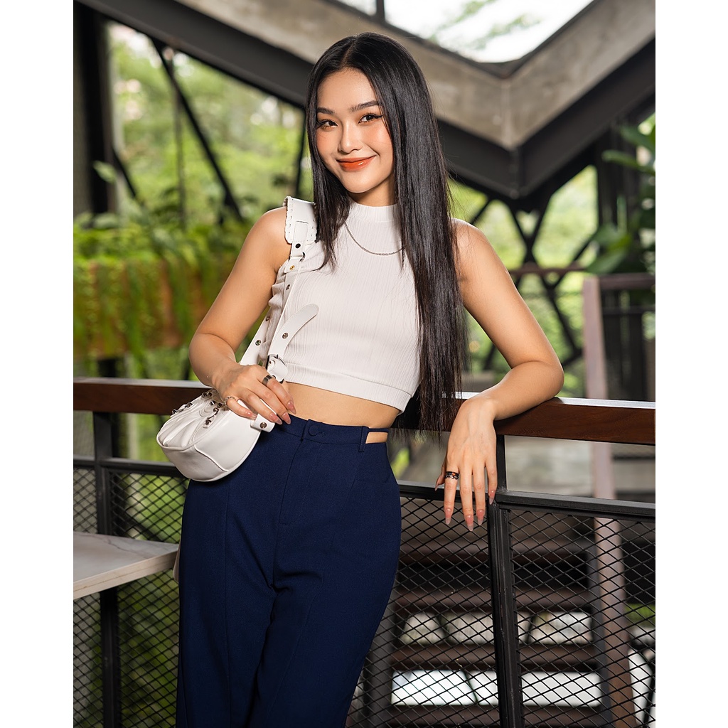 Quần Suông Cạp Rời Dây Eo The Good/ Gardenia Trousers