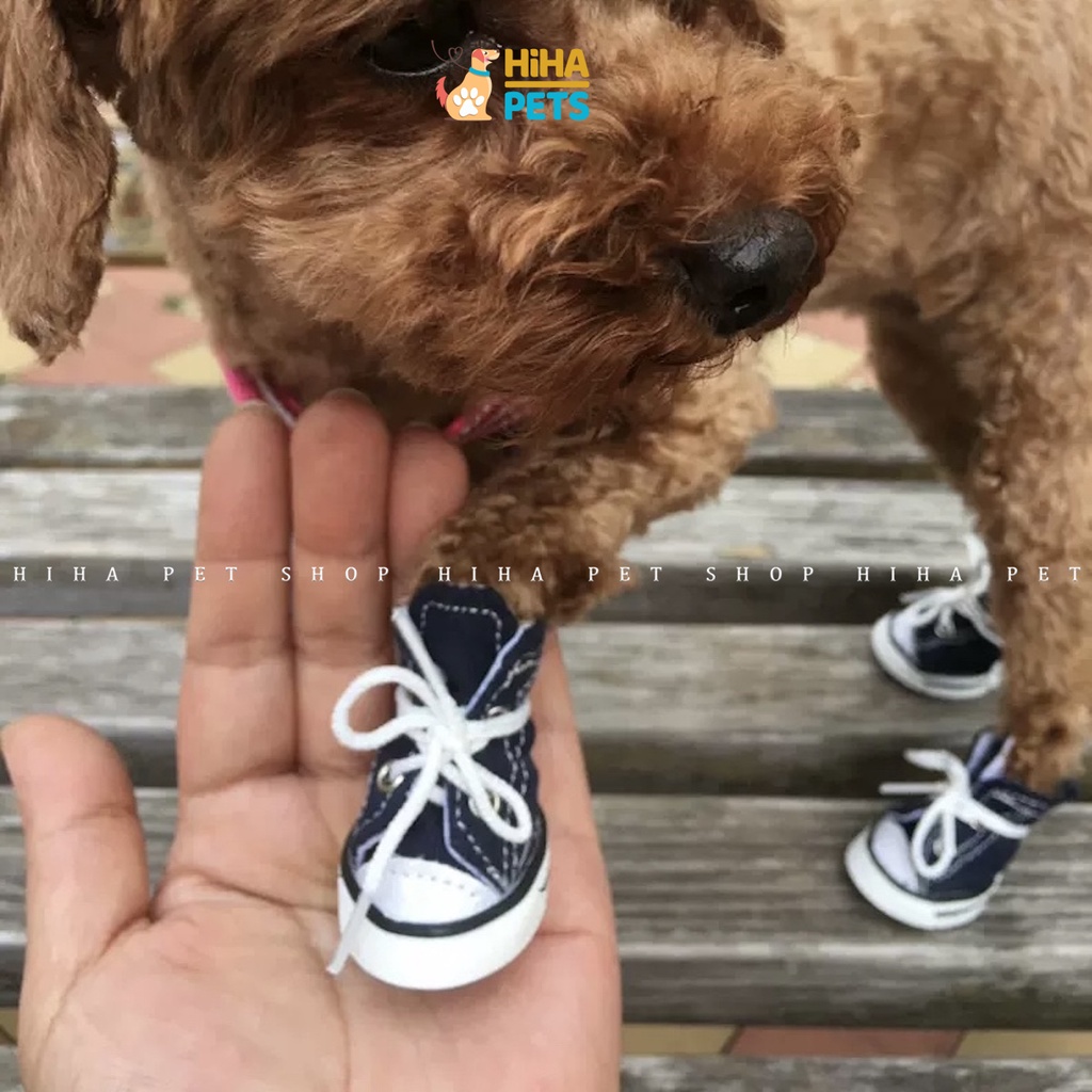 Giày Cho Chó Thú Cưng Đi, giày cho chó poodle Cao Cấp Hihapet