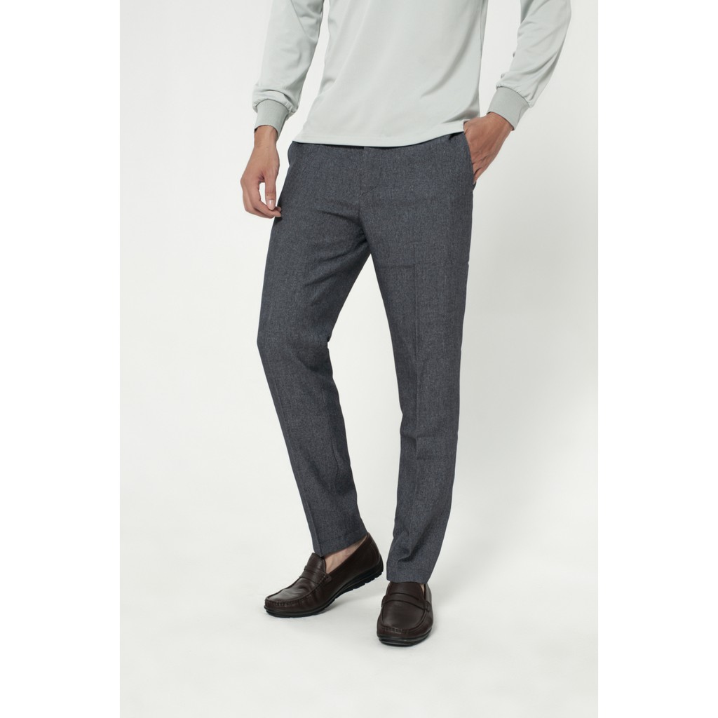 Quần âu nam dáng đứng công sở, quần tây nam ống đứng vải chống nhăn chống xù cao cấp QAD | BigBuy360 - bigbuy360.vn