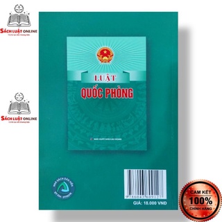 Sách LV1 - Luật quốc phòng (Nhà xuất bản Lao Động)