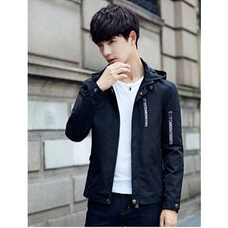 Áo khoác nam dù xuất khẩu Hàn Quốc nón rời cực đẹp AKD24