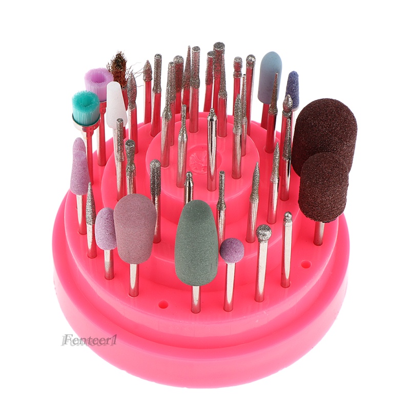 [Fenteer1] Bộ Mũi Khoan Móng Tay Chuyên Nghiệp