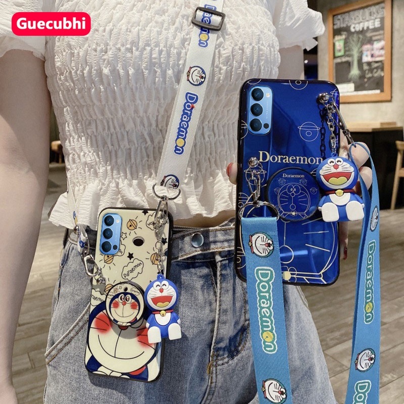 Ốp Điện Thoại Mềm Hình Máy Ảnh Hoạt Hình Doraemon Cho Samsung A13 A23 A33 A53 A73 5G A54 A34 A14 LTE 4G 5G