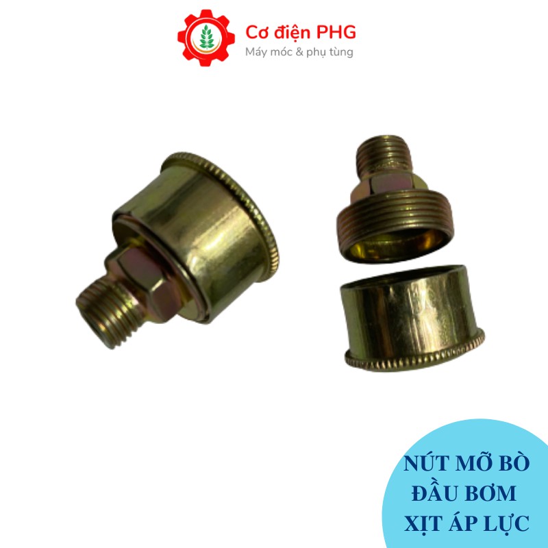 Nút mỡ bò | Ốc mỡ bò chuyên dùng cho máy rửa xe, đầu xịt áp lực, đầu bơm cao áp| 1HP &amp; 2HP