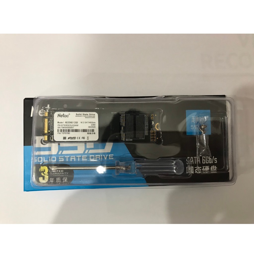 SSD Netac M2/2280 512GB