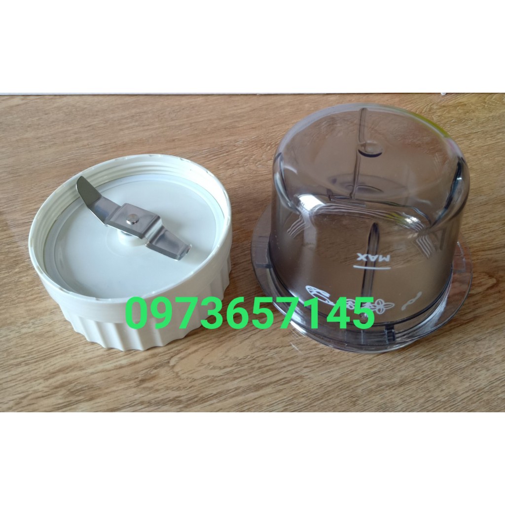 Cối nhỏ - cốc ngắn máy xay đa năng philips HR1847- Phụ kiện máy xay, máy ép giá rẻ