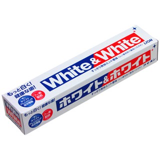 Kem đánh răng white and white lion 150g của nhật