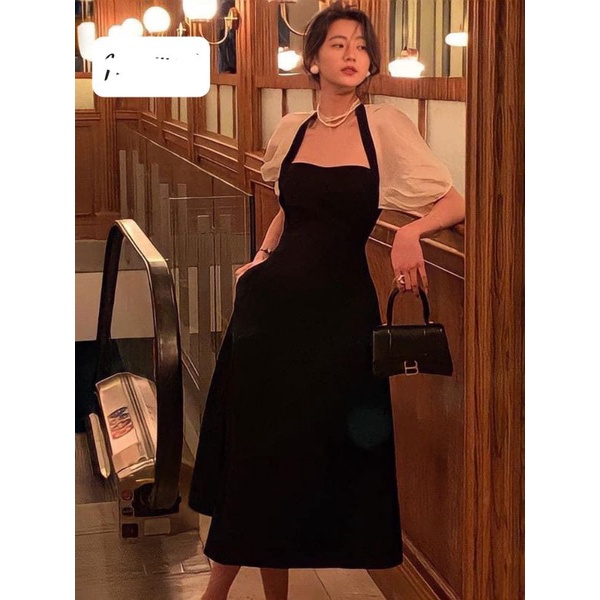 Váy xòe tay bồng Đầm xòe tay bồng sáng chảnh | BigBuy360 - bigbuy360.vn