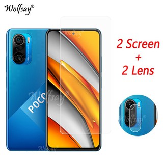 Kính Cường Lực 4 Trong 1 Cho Xiaomi Poco X3 Nfc Xiaomi Poco C3 X2  M2 F2 F3 M3 Pro